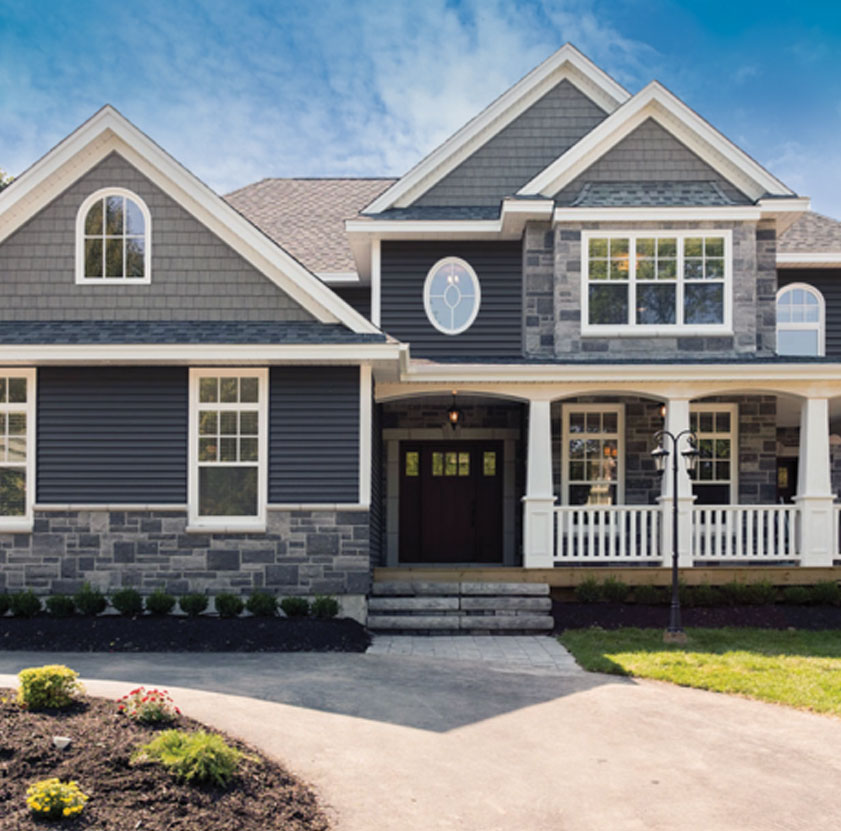 Gentek_SequoiaSelect_beauty_midnight-surf Board & Batten Ultra-Premium Vinyl Siding